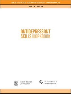 ANTIDEPRESSANT SKILLS WORKBOOK - SELF-CARE DEPRESSION PROGRAM 2ND EDITION