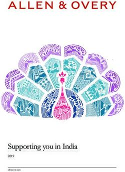 Supporting you in India 2019 - Allen & Overy