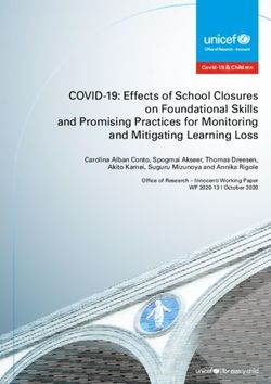 COVID-19: Effects of School Closures on Foundational Skills and Promising Practices for Monitoring and Mitigating Learning Loss
