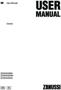 ZCG43330BA ZCG43330WA ZCG43330XA - User Manual Cooker - User Manuals