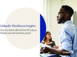 LINKEDIN WORKFORCE INSIGHTS - HOW HAS BREXIT AFFECTED THE UK LABOUR MARKET OVER THE LAST THREE YEARS? - LINKEDIN ECONOMIC GRAPH
