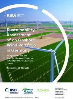 Sustainability Assessment of an Onshore Wind Portfolio in Germany