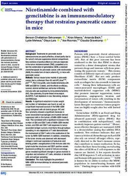 Nicotinamide combined with gemcitabine is an immunomodulatory therapy that restrains pancreatic cancer in mice