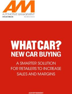 NEW CAR BUYING A SMARTER SOLUTION FOR RETAILERS TO INCREASE SALES AND MARGINS