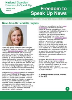 Freedom to Speak Up News - CQC