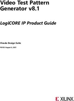 Video Test Pattern Generator v8.1 - LogiCORE IP Product Guide Vivado Design Suite - Xilinx
