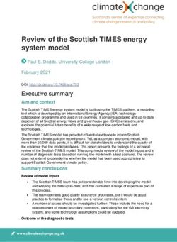 Review of the Scottish TIMES energy system model