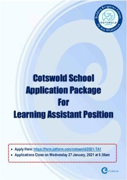 Cotswold School Application Package For Learning Assistant Position - Apply Here Applications ...