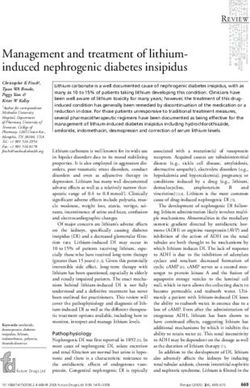 Management and treatment of lithium-induced nephrogenic diabetes insipidus