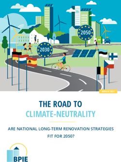THE ROAD TO CLIMATE-NEUTRALITY - ARE NATIONAL LONG-TERM RENOVATION STRATEGIES FIT FOR 2050? - Buildings ...