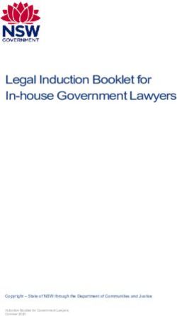 Legal Induction Booklet for In-house Government Lawyers - Copyright - State of NSW through the Department of Communities and Justice