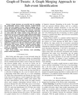 Graph-of-Tweets: A Graph Merging Approach to Sub-event Identification - arXiv