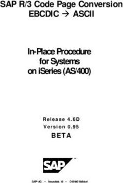 EBCDIC ASCII SAP R/3 Code Page Conversion In-Place Procedure for Systems on iSeries (AS/400) - BETA