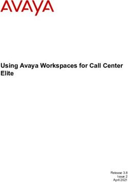 Using Avaya Workspaces for Call Center Elite - Release 3.8 Issue 2 April 2021