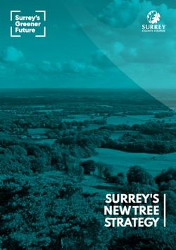 SURREY'S NEW TREE STRATEGY - Surrey County Council