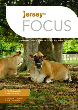 FOCUS SEPTEMBER 2019 - Jersey NZ