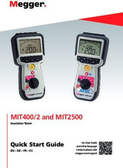 MIT400/2 and MIT2500 Quick Start Guide - GME Supply