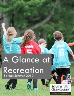 A Glance at Recreation - Spring/Summer 2019 - South Glengarry