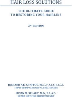 HAIR LOSS SOLUTIONS THE ULTIMATE GUIDE TO RESTORING YOUR HAIRLINE - RICHARD A.K. CHAFFOO, M.D., F.A.C.S, F.I.C.S - California Hair MD