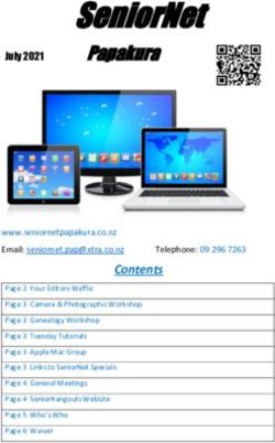 SENIORNET - SENIORNET PAPAKURA