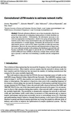 Convolutional LSTM models to estimate network traffic