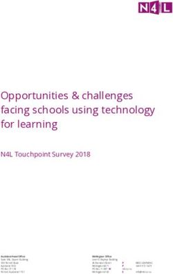 Opportunities & challenges facing schools using technology for learning - N4L