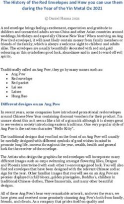 The History of the Red Envelopes and How you can use them during the Year of the Yin Metal Ox 2021