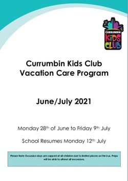Currumbin Kids Club Vacation Care Program June/July 2021