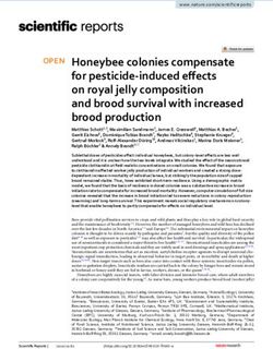 Honeybee colonies compensate for pesticide induced effects on royal jelly composition and brood survival with increased brood production - Nature
