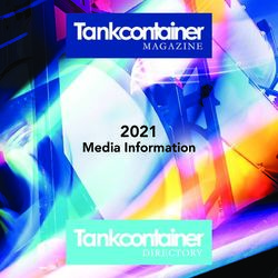 2021 Media Information - Tank Container Magazine