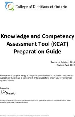 Knowledge and Competency Assessment Tool (KCAT) Preparation Guide
