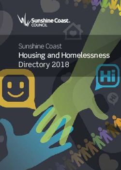 Sunshine Coast Housing and Homelessness Directory 2018 - Sunshine Coast Council