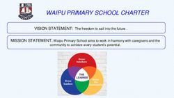 WAIPU PRIMARY SCHOOL CHARTER - VISION STATEMENT: The freedom to sail ...