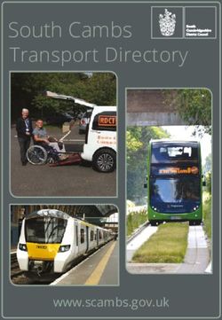South Cambs Transport Directory - www.scambs.gov.uk - South Cambs District Council