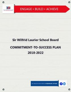 COMMITMENT-TO-SUCCESS PLAN - Sir Wilfrid Laurier School Board 2018-2022 - ENGAGE BUILD ACHIEVE - Sir Wilfrid Laurier ...