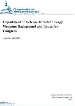 Department of Defense Directed Energy Weapons: Background and Issues for Congress - September 28, 2021 - CRS ...