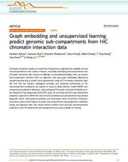 GRAPH EMBEDDING AND UNSUPERVISED LEARNING PREDICT GENOMIC SUB-COMPARTMENTS FROM HIC CHROMATIN INTERACTION DATA - NATURE