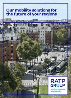 Our mobility solutions for the future of your regions - groupe RATP
