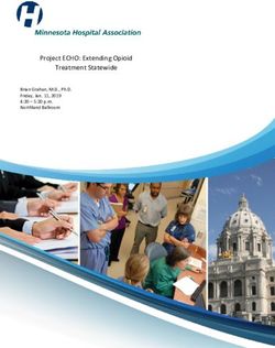 Project ECHO: Extending Opioid Treatment Statewide - Minnesota Hospital Association