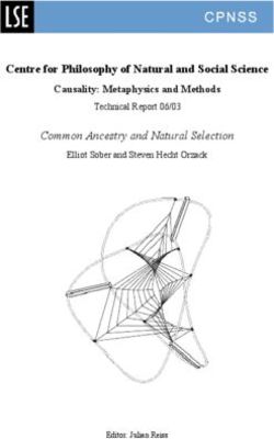 Centre for Philosophy of Natural and Social Science - Common Ancestry and Natural Selection