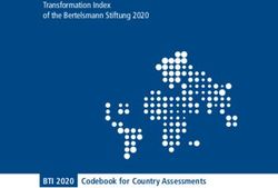 BTI 2020 Codebook For Country Assessments - Transformation Index Of The ...