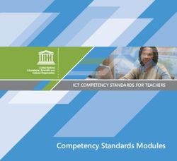 Competency Standards Modules - ICT COMPETENCY STANDARDS FOR TEACHERS - Unesco