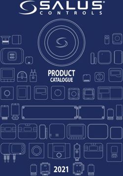 PRODUCT CATALOGUE - SALUS Smart Home