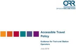 Accessible Travel Policy - Guidance for Train and Station Operators July 2019 - Guidance for Train and Station Operators ...