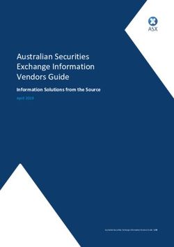 Australian Securities Exchange Information Vendors Guide - Information Solutions from the Source - ASX