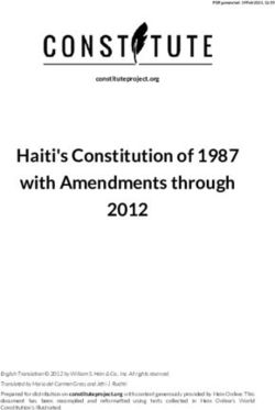 Haiti's Constitution of 1987 with Amendments through 2012 - Constitute Project