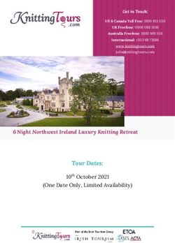 Tour Dates: 6 Night Northwest Ireland Luxury Knitting Retreat