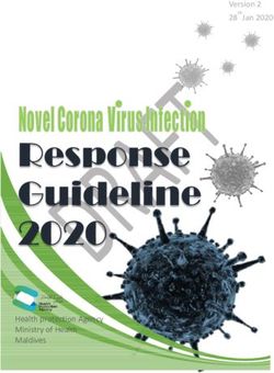 Response 2020 Guideline - Version 2 28