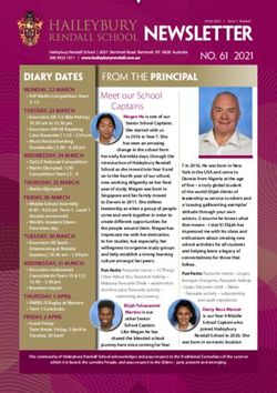 DIARY DATES MONDAY, 22 MARCH KSF Maths Competition, Years 3-12