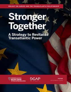 Stronger Together A Strategy to Revitalize Transatlantic Power - German Council on Foreign Relations